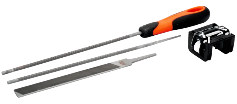 BAHCO Filningssats 4,0mm, 5-delar| Motorsågs Tillbehör