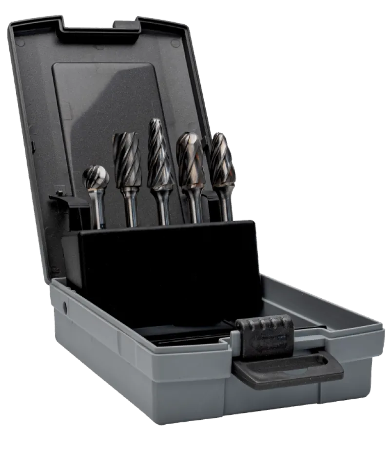 BAHCO Roterande filar set 5-p Aluminium| Slipstift