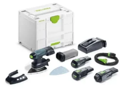 Festool Batterislip Delta DTSC 400 3,0 I-Set| Slipa Och Borsta