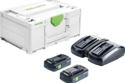 Festool Laddpaket SYS 18V 2x4,0/TCL 6 DUO| Batteri - Laddare