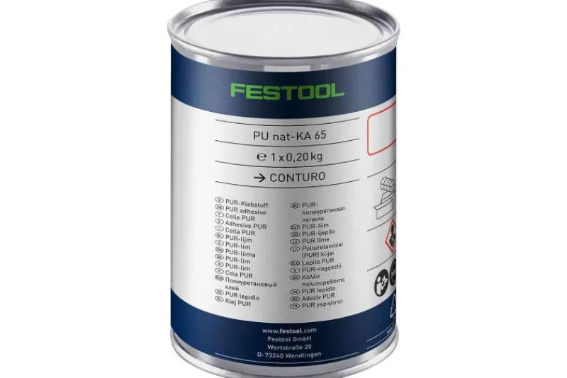 Festool PU-lim natur PU nat 4x-KA 65| Kantlimmare Med Tillbehör