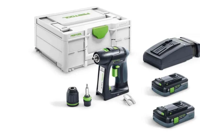 Festool Skruvdragare C 18 HPC 4,0 I-Plus| Borra Och Skruva