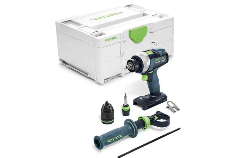 Festool Skruvdragare QUADRIVE TDC 18/4 I-Basic| Borra Och Skruva