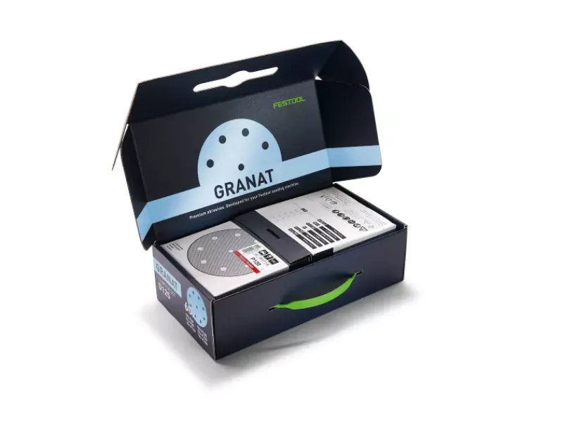 Festool Slippapper D125 • SET 60-delar| Slippapper|Sliprondeller