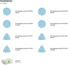 Festool Slippapper-systainer D90/V93 GR SYS| Slippapper