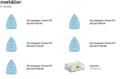 Festool Slippapper-systainer Delta GR SYS| Slippapper