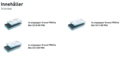 Festool Slippapper 80x133 GR PRO -Set| Sliprondeller|Slipa Och Borsta