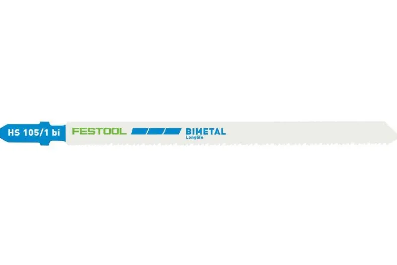 Festool Sticksågsblad aluminium HS 105/1 BI 5-pack| Såga|Sticksågblad