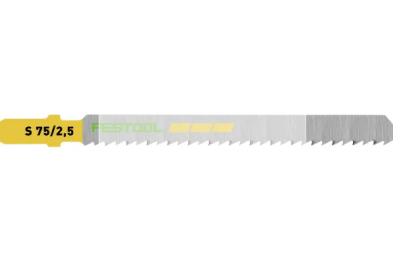 Festool Sticksågsblad WOOD FINE CUT S 75/2,5 25-pack| Såga|Sticksågblad