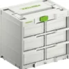 Festool Systainer³-rack SYS3-RK/6 M 337-Set| Systainer