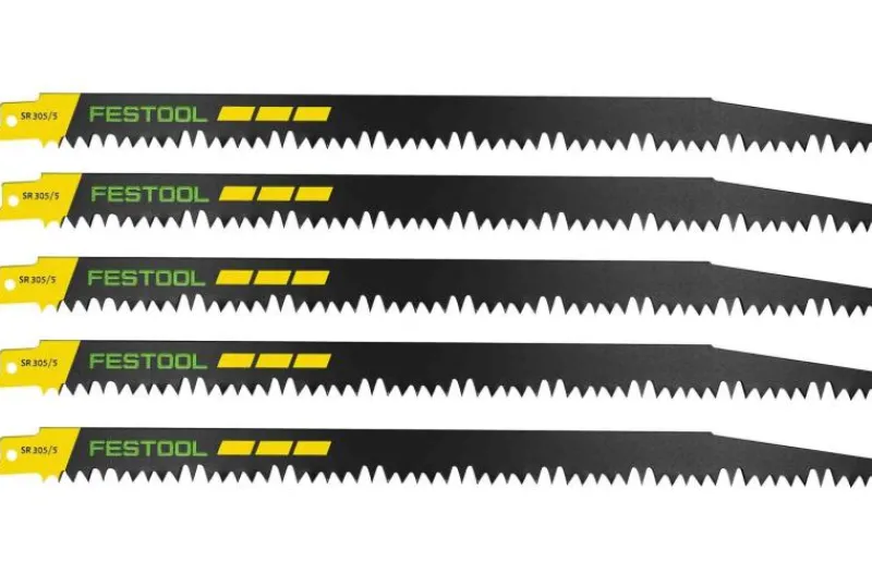Festool Tigersågblad SR 305 trä 5-pack| Tigersågblad|Såga