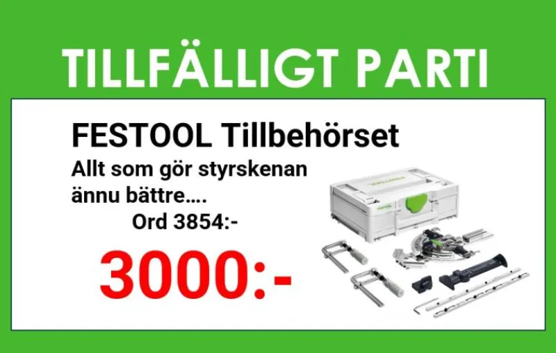 Festool Tillbehörsset SYS3 M 137 FS/2-Set| Såga|Styrskenor & Tillbehör
