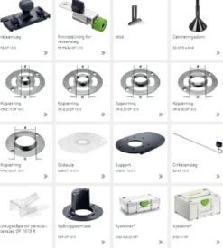 Festool Tillbehörsset ZS-OF 1010 M| Fräsa|Frässtål