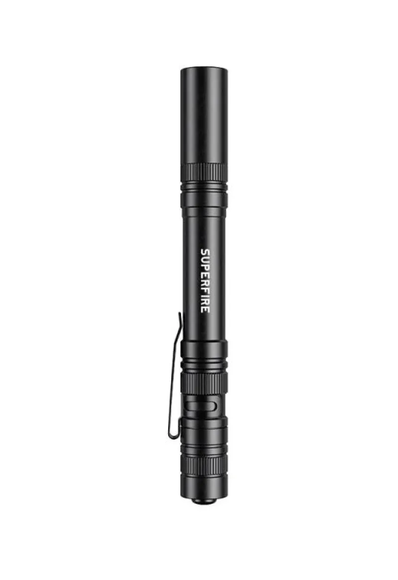 Superfire Ficklampa Pen L28, 121 Lumens| Arbetsbelysning