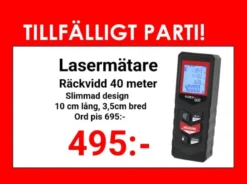 Futech Avståndsmätare slim DM3540 40M| Avståndsmätare