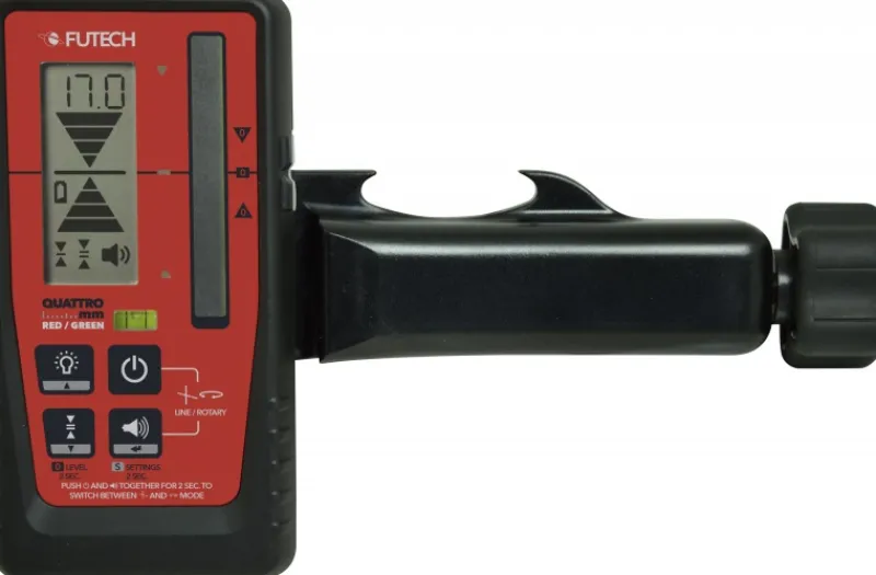 Futech Lasermottagare Quattro MM| Tillbehör Laserinstrument
