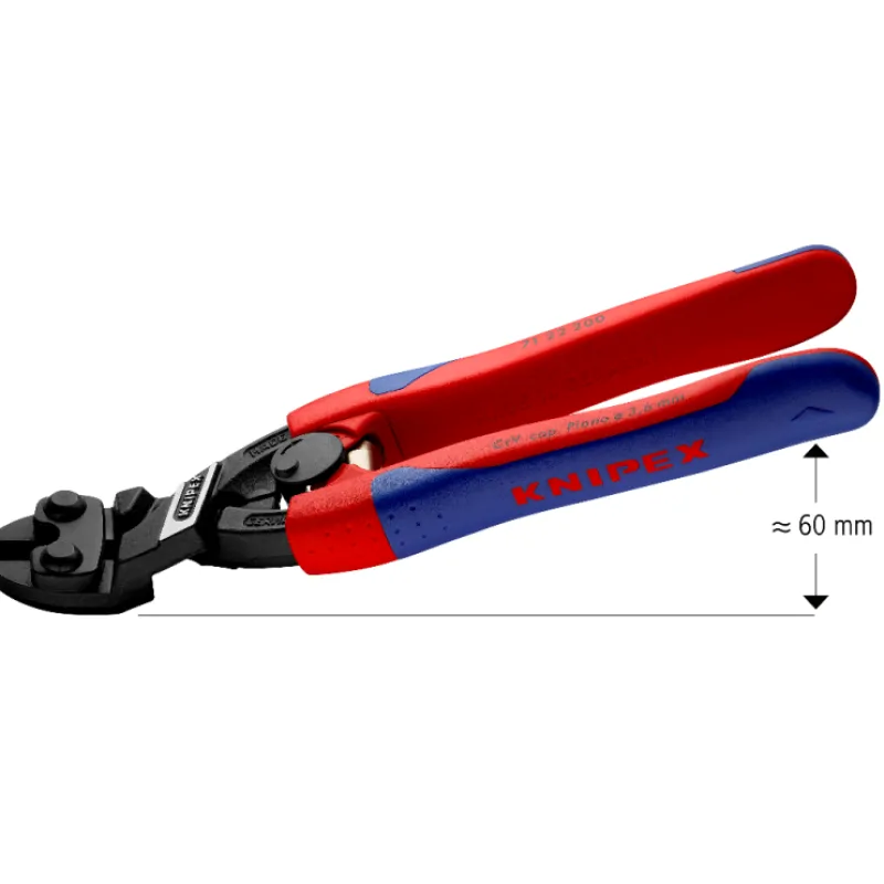 KNIPEX Cobolt Kraftavbitare vinklad 200| Tänger & Tvingar