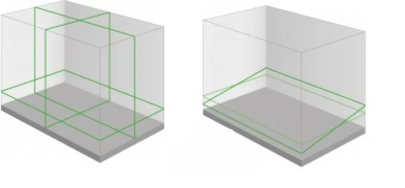 Övrig Komplett Multilinjelaser 3D Brave Grön med stativ| Linjelaser & Korslaser
