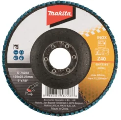 MAKITA Lamellslipskiva 125mm| Lamellskivor
