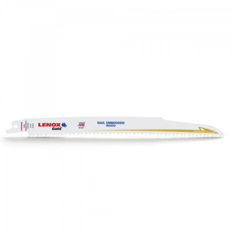 LENOX Gold Tigersågblad Trä med spik 305mm 6TPI 5-pack| Tigersågblad