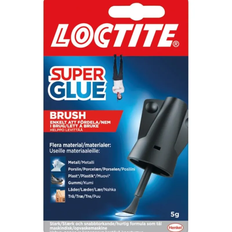 LOCTITE Superlim pensel 5g| Smörj , Rengörning, Lim Och Tejp