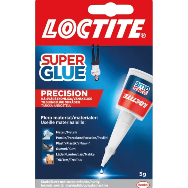 LOCTITE Superlim precision 5g| Smörj , Rengörning, Lim Och Tejp