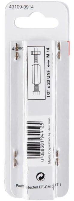 MAKITA Adapter 1/2"x20 UNF - M14| Brukblandare|Blandvisp
