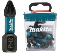MAKITA Black Bits PH2 • 25mm • 25st| Bits Och Bitssatser