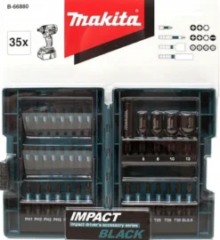 MAKITA Black Bitssats 35-del| Makita Kampanjer|Bits Och Bitssatser