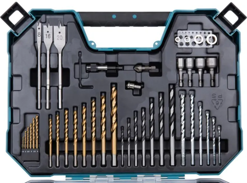 MAKITA Borr- & Bitssats 104-delar| Borr Och Borrsatser|Bits Och Bitssatser