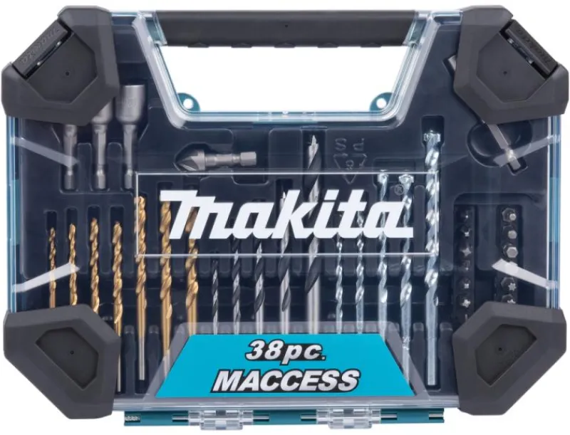 MAKITA Borr- & Bitssats 38-delar| Nytt Från Makita!|Borr Och Borrsatser