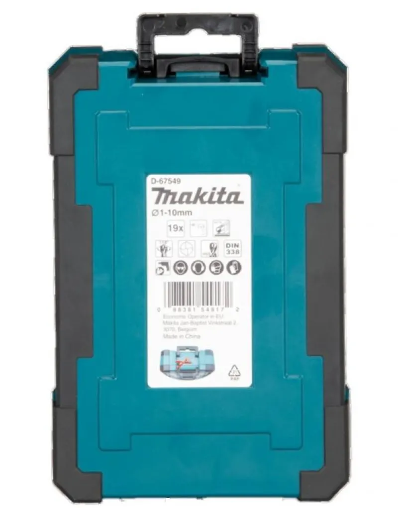 MAKITA Borrsats HSS-G 1-13mm 25-delar| Borr Och Borrsatser