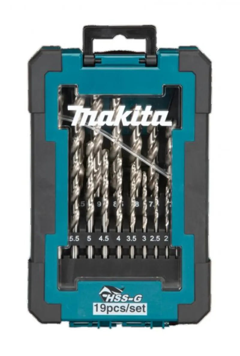 MAKITA Borrsats HSS-G 1-13mm 25-delar| Borr Och Borrsatser