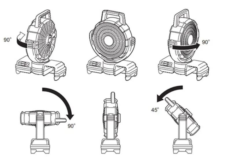 Makita CF001GZ Fläkt XGT 40V| Övriga 40V Maskiner