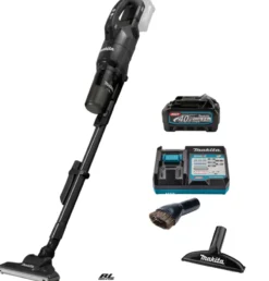 MAKITA Dammsugare cyklon 40V • svart • komplett| Dammsugare 40V