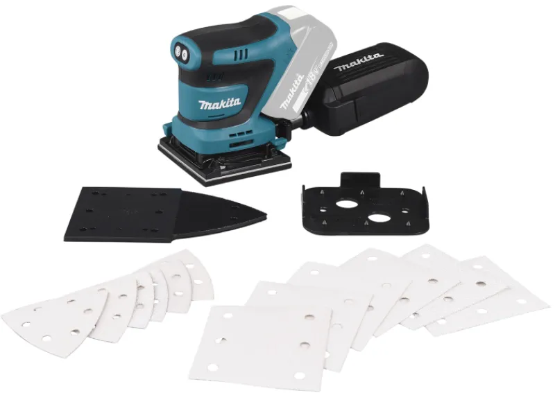 MAKITA DBO480Z Planslipmaskin DUO 18V| Slipmaskiner