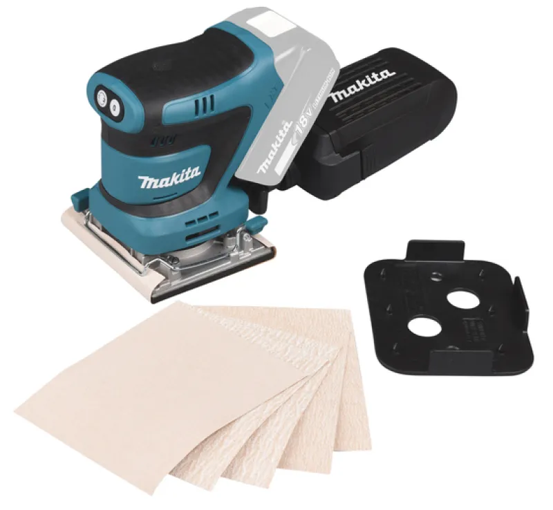MAKITA DBO482Z Planslipmaskin 18V| Slipmaskiner
