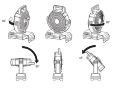MAKITA DCF203Z Fläkt 18V| Övriga Sladdlösa Verktyg