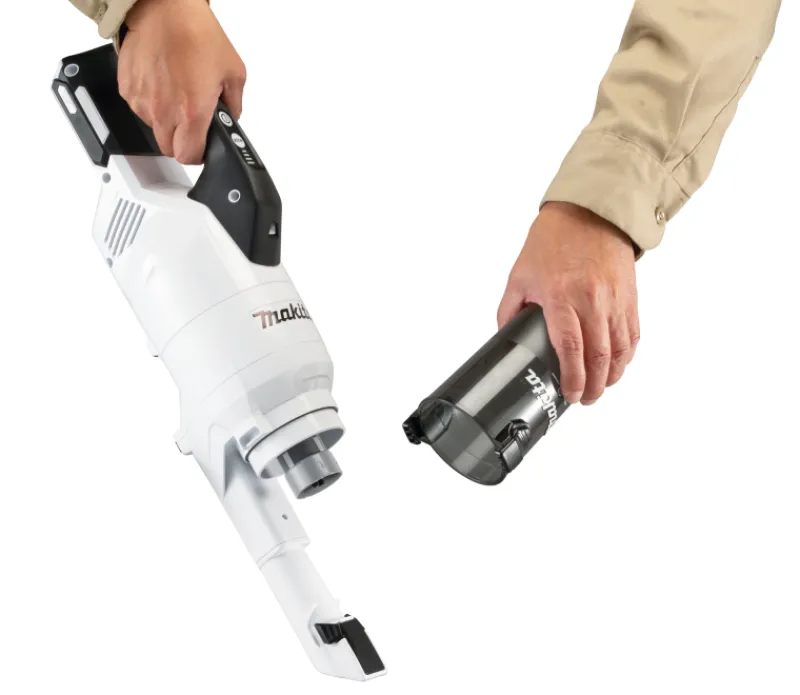 MAKITA DCL286FZB Dammsugare cyklon svart 18V| Dammsugare