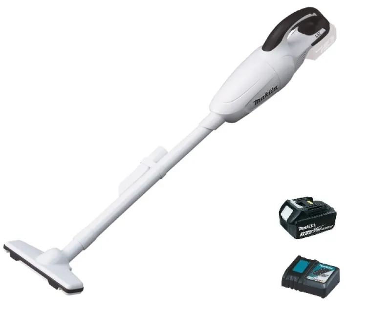 MAKITA DCL180SFW Dammsugare 18V, komplett VIT| Dammsugare