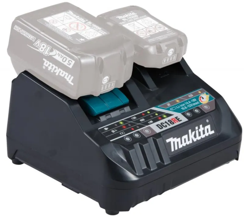 MAKITA DC18RE Snabbladdare 12Volt +18Volt| Batterier Och Laddare 12V