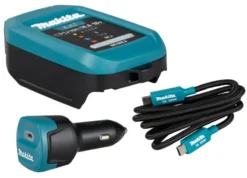 MAKITA DC18SJ Billaddare-set 18V| Nytt Från Makita!
