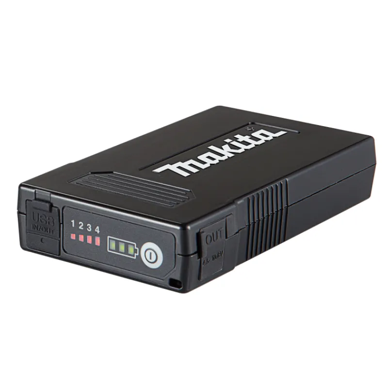 MAKITA DCX201 VärmeZip-tröja inkl powerbank| Makita Kläder