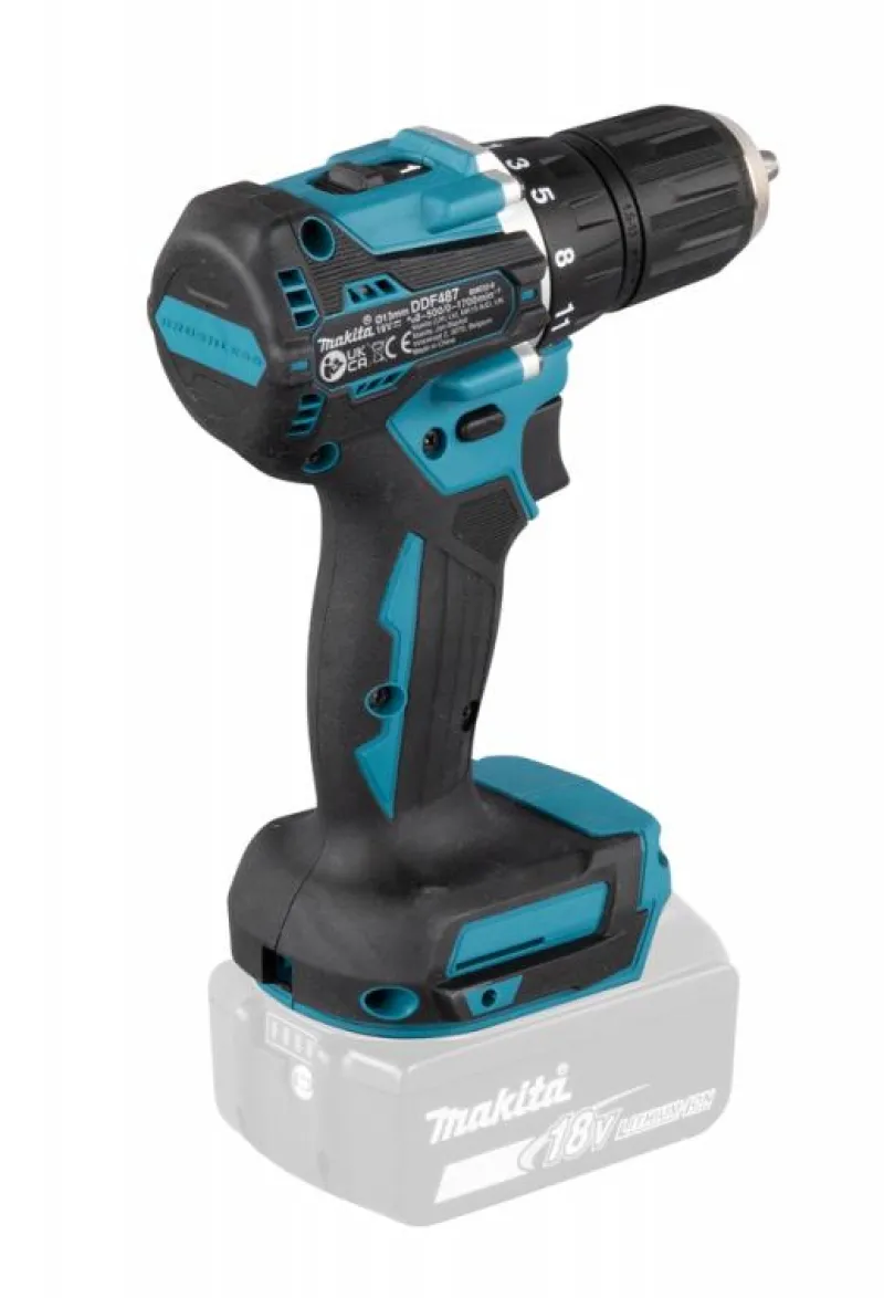 MAKITA DDF487Z Borrskruvdragare 18V| Borr - Skruvdragare