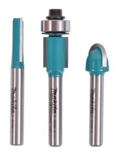 MAKITA D-30209 Frässet 3-delar| Frässtål