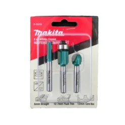 MAKITA D-30209 Frässet 3-delar| Frässtål