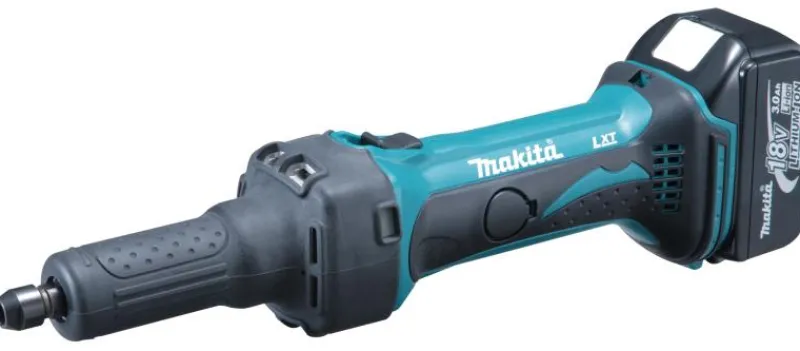 MAKITA DGD800RTJ Rak slipmaskin 18V, komplett| Slipmaskiner