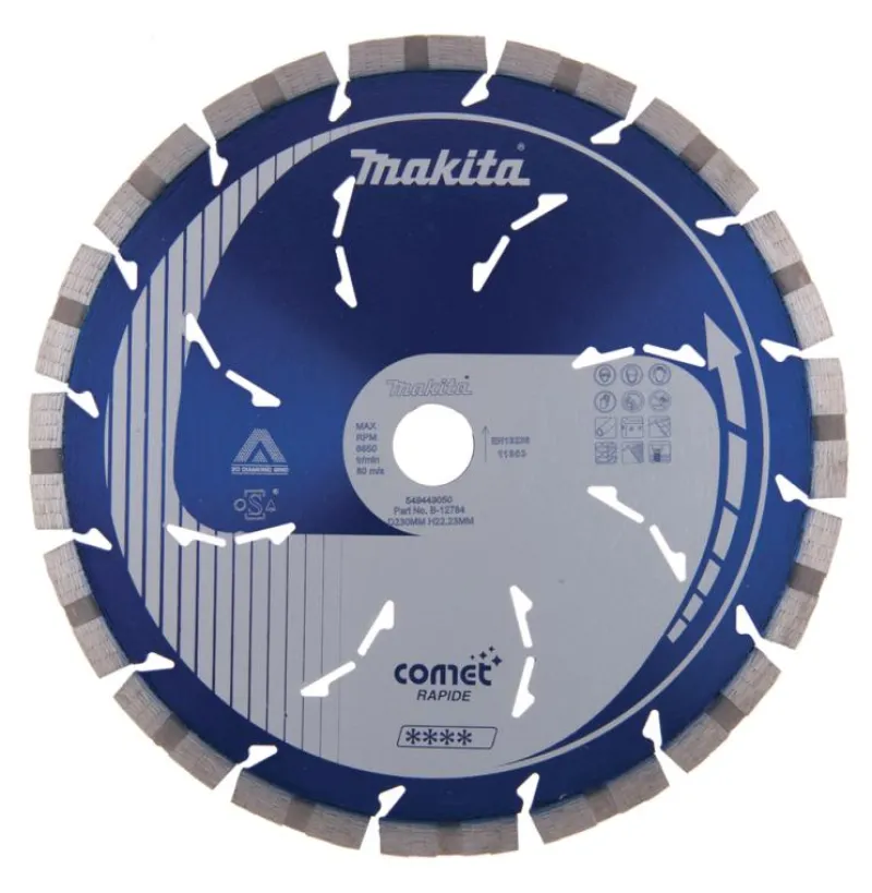 MAKITA Diamantklinga Comet 230mm| Diamantklingor