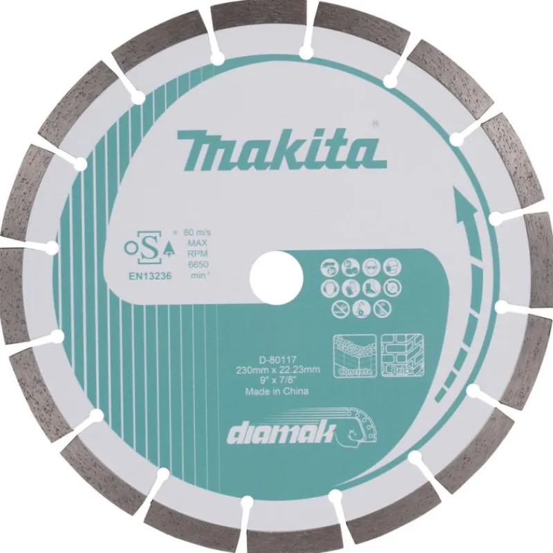 MAKITA Diamantklinga 230mm| Diamantklingor