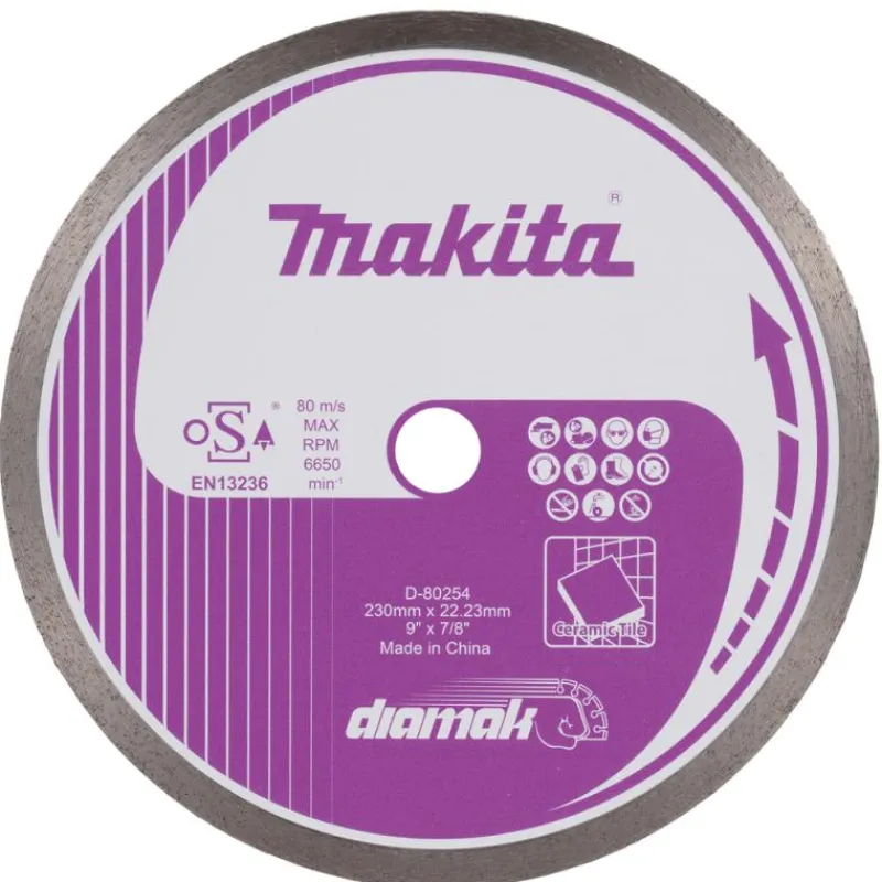 MAKITA Diamantklinga 230mm • Kakel| Diamantklingor